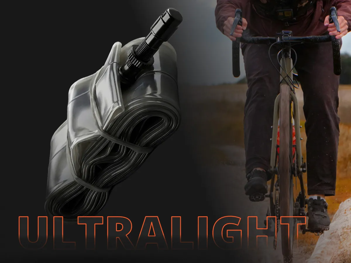 Black Seal – Camara Bicicleta Gravel TPU 700x32-42C 64g