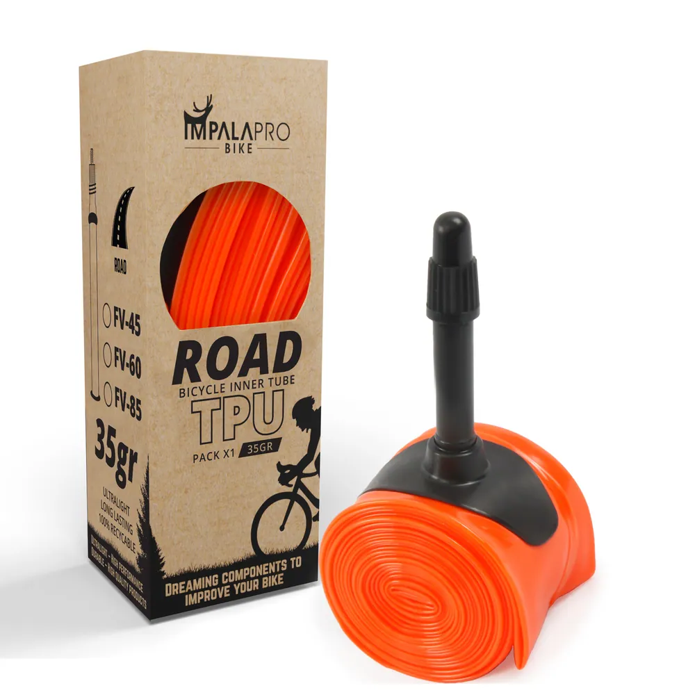 Cámara Bicicleta Carretera TPU 700x18-32C Ultraligera 35 g · 1 ud · válvula 45 mm