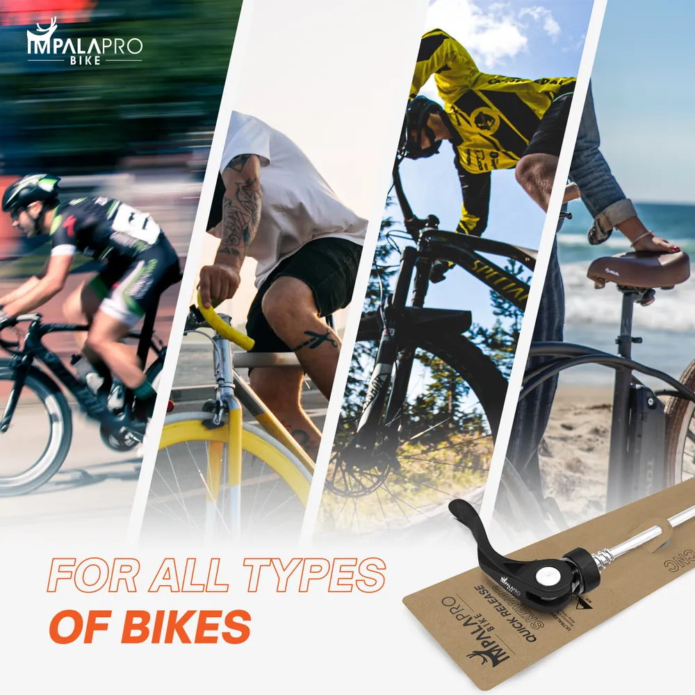 Aluminum Bike Quick Release Skewer Front 100mm or Rear 135mm · Front 100 mm · Every bike
