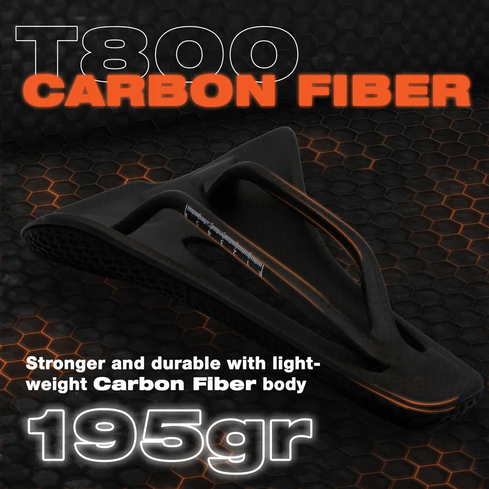 Sillín de Carbono Impreso en 3D Firmeza Media · Negro · Carbono T800